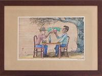 1988 - Klink - Pastello, acquerello e pennarello su carta - 45x32,8